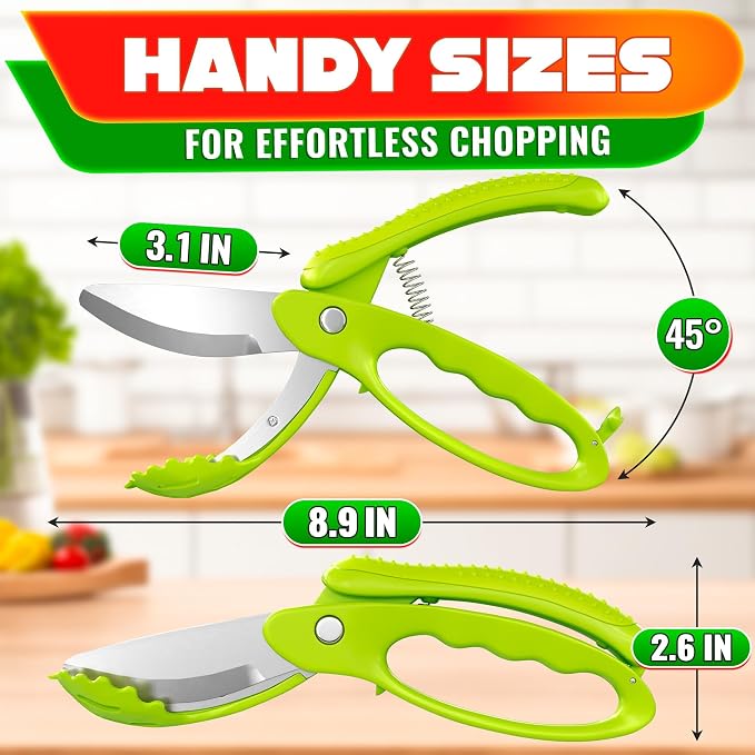 Salad Scissors for Chopped Salad - Image 2