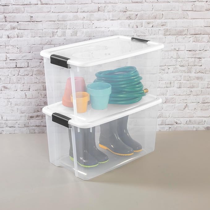 Sterilite 8 Pack Ultra Latching Box, Storage Bins - Image 8