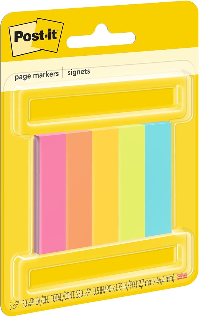 Post-it Page Markers Sticky Tabs - Image 9