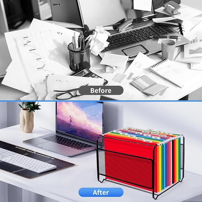 24 Pack Hanging File Folders, Letter Size - Image 6