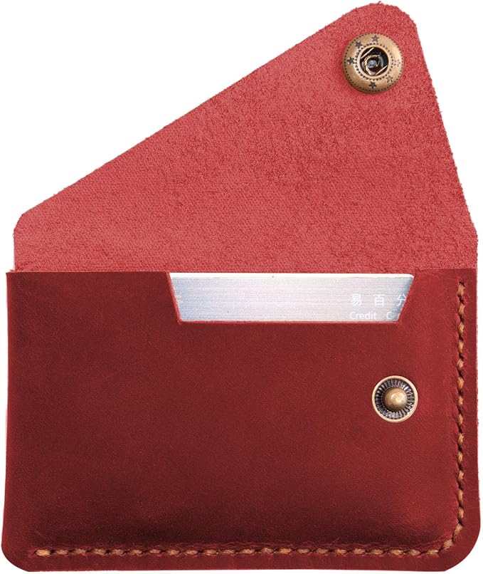 Leather Card Holder, Credit Card Wallet, Cardholder Wallet, Minimalist Wallet - Image 2