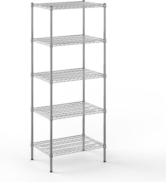 Regal Altair 21" Deep x 30" Wide x 74" Height Wire Shelving Kit | 5-Tier | NSF by Regal+Altair