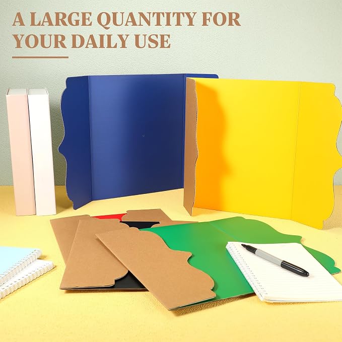 Censen 30 Pcs Trifold Display Board Poster Tri Fold Presentation Board - Image 7