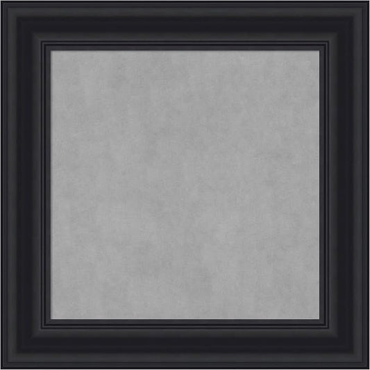 Amanti Art Black Framed Magnetic Board 16x16 X-Small Vision Board by AmantiArt