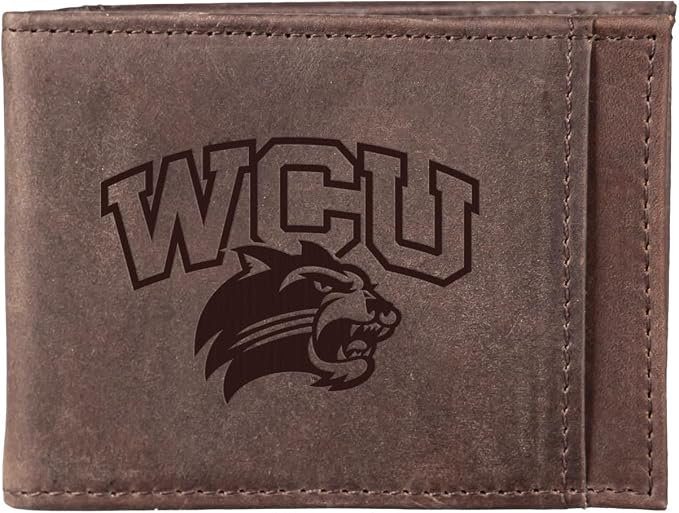 Team Sports America NCAA Western Carolina University Front Pocket Slim Wallet by TeamSportsAmerica