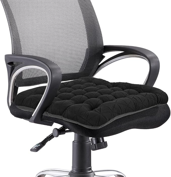 BUYUE Good Support Office Chair Cushion, Luxury Jacquard by BUYUE
