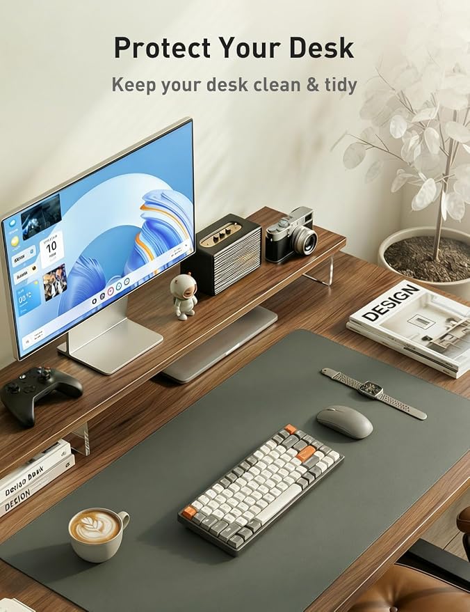 Aothia Faux Leather Desk Mat - Image 8
