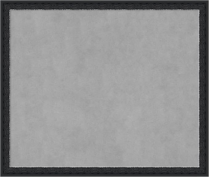 Amanti Art Black Framed Magnetic Board 22x26 Medium Vision Board by AmantiArt