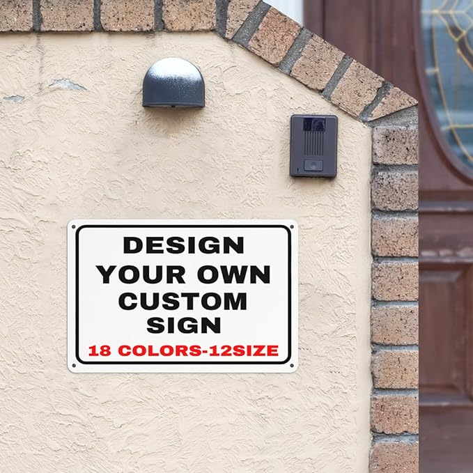 Custom Metal Personalized Signs - Image 2