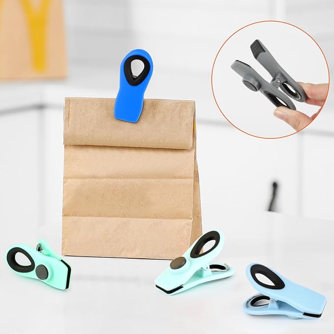 TACGEA Chip Clips, Magnetic Bag Clips - Image 5