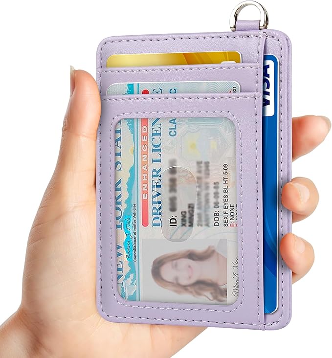 Slim Minimalist Front Pocket Wallet, RFID Blocking Credit Card Holder Wallet - Image 3