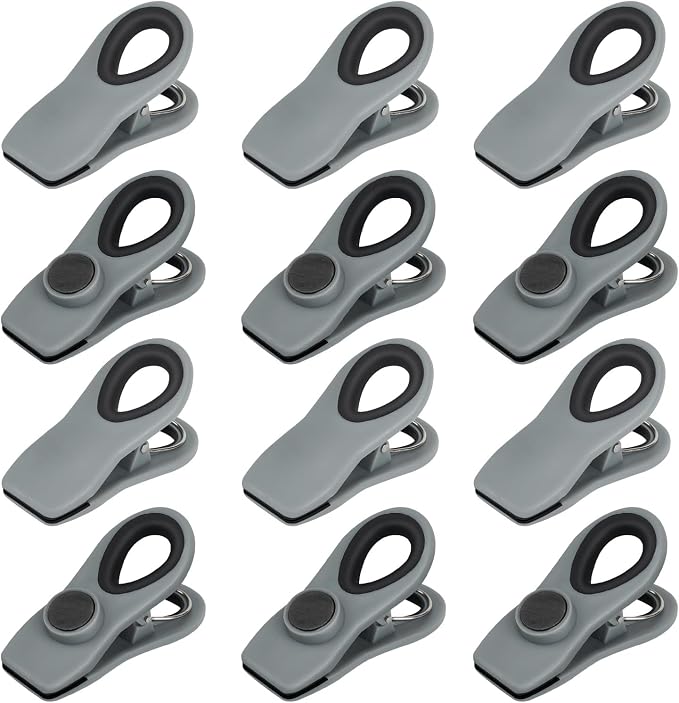 TACGEA Chip Clips, Magnetic Bag Clips by TACGEA