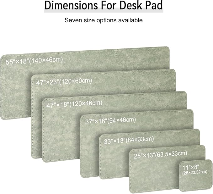 Imitation Crazy Horse Leather Desk Mat - Image 9
