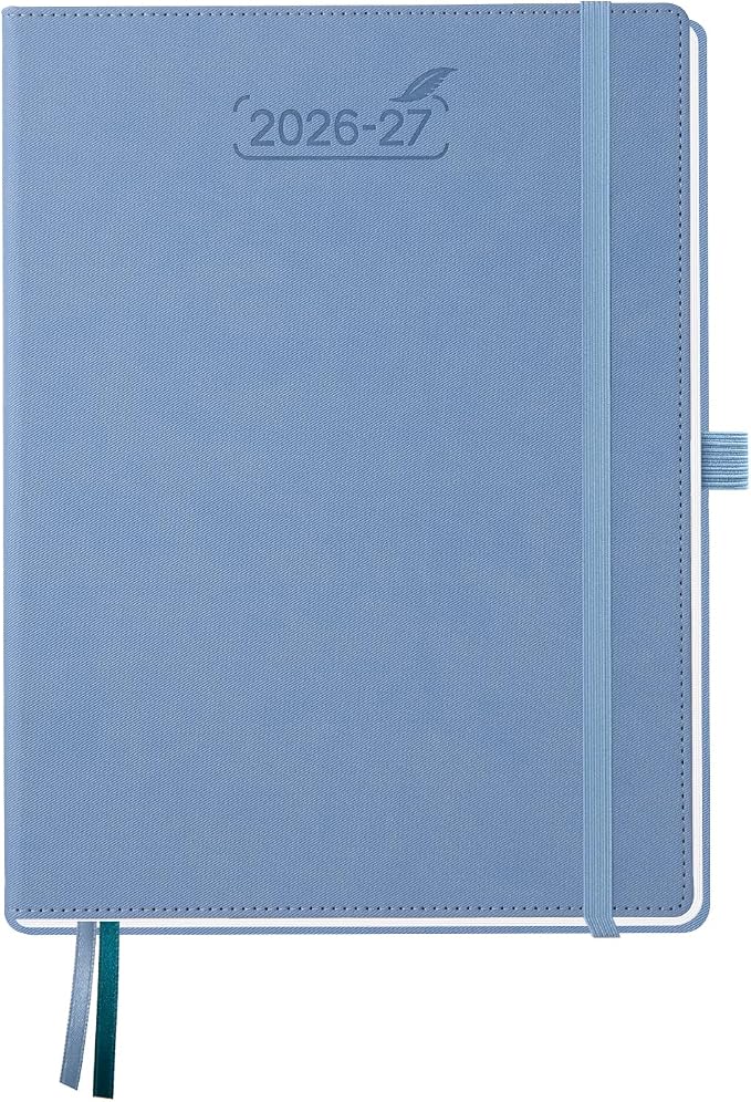 BEZEND Weekly Planner 2026-2027 Horizontal Layout Notebook 18 Months Academic by BEZEND