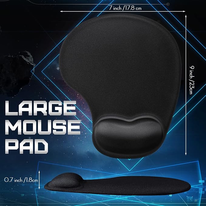 Flutesan 9 Pcs Ergonomic Mouse Pad - Image 6
