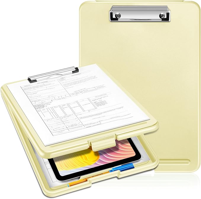 SITHON Nursing Clipboard with Storage, Heavy Duty Portable Writing Clipboard by SITHON