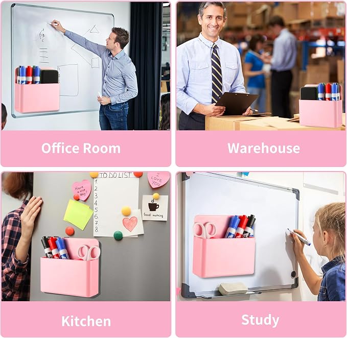 Camelmother 2Pcs Magnetic Dry Erase Marker Holder - Image 3