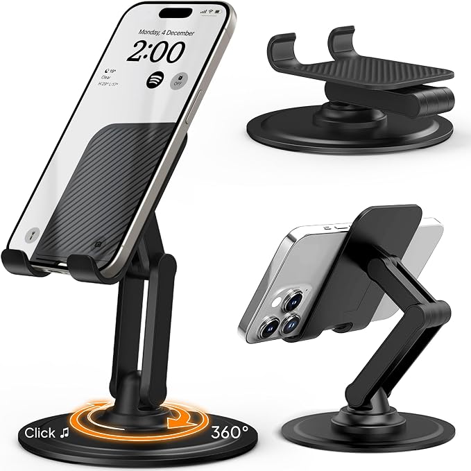 COOPER 360° Stand, Rotating Cell Phone Stand - Image 2