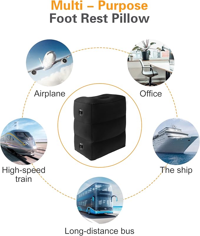 Sunany Inflatable Foot Rest Pillow - Image 8