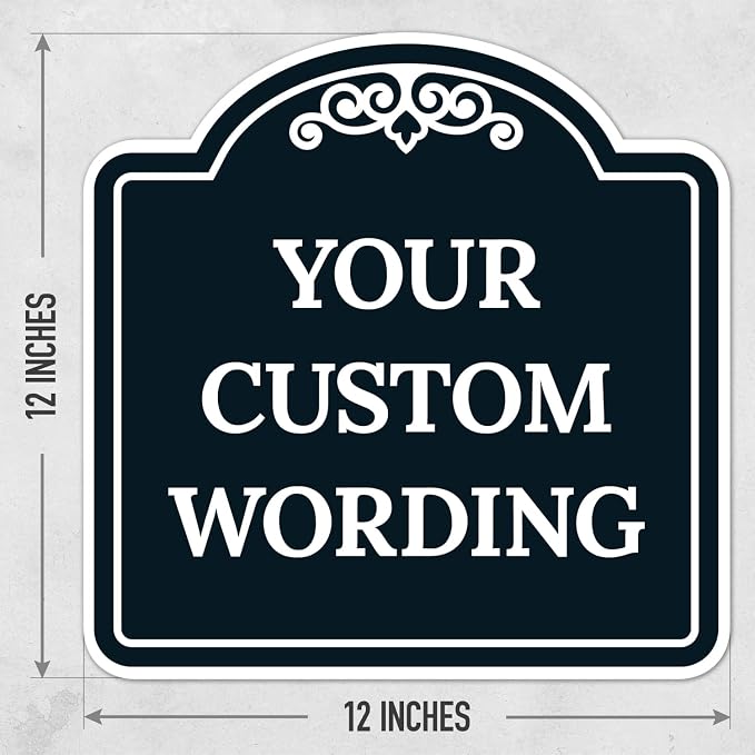 Custom Decorative Sign, Personalized Metal Sign - Image 3