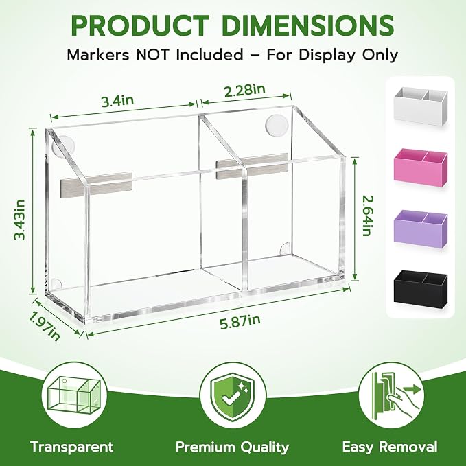 MR.MATE Magnetic Pen Holder, Non-slip Design - Image 3