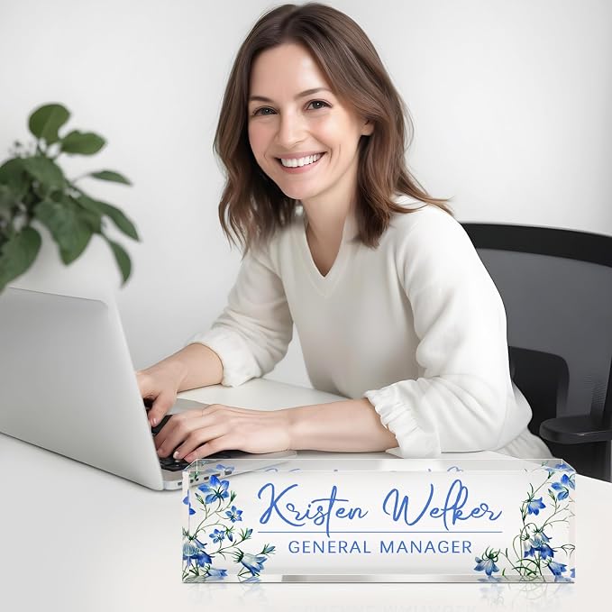 Custom Name Plate for Desk - Image 2