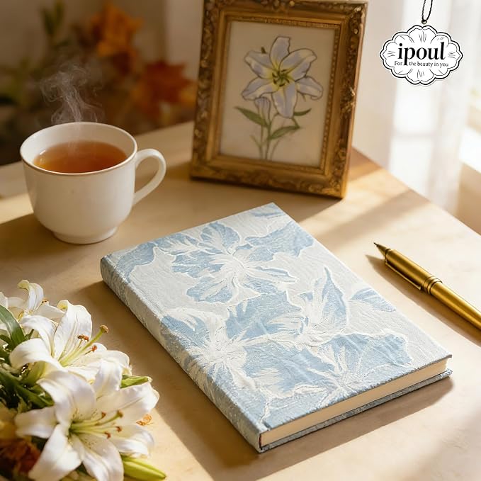 Hardcover Journal, Flower Notebook, Lined Pages, Beautiful Journal - Image 7