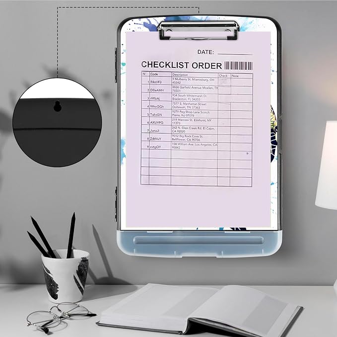 Heavy Duty Plastic Clipboard - Image 4