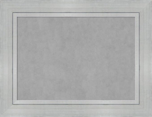 Amanti Art Silver Framed Magnetic Board 27x35 Medium Vision Board by AmantiArt