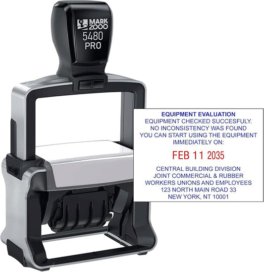 Mark 2000 5480 Professional Self Inking Date Stamp by Mark2000