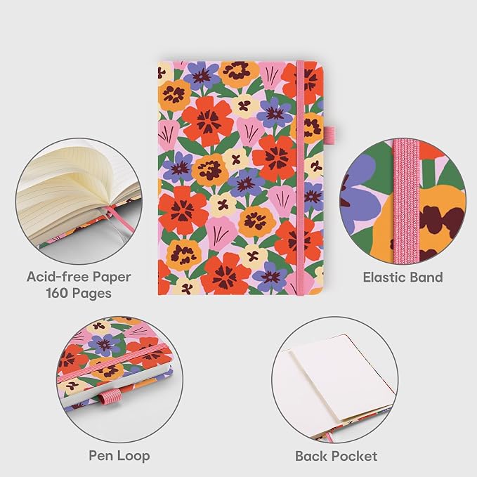 &And Per Se Lined Hardcover Notebook – A5 5.7"x8" College Ruled, 160 Pages - Image 5