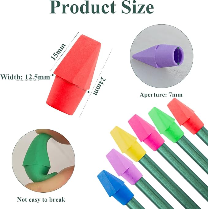 Pencil Top Erasers, for Pencils Toppers for Home Office Studying Supplies for - Image 2