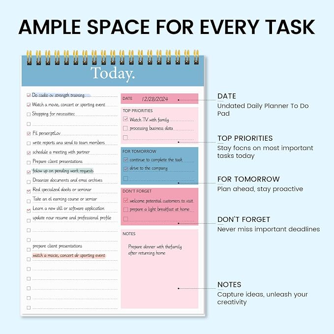 KMQOY To Do List Notepad - Image 4