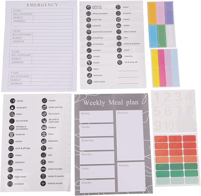 Dranup Important Papers Organizer Binder - Image 5