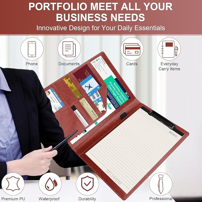 Padfolio Clipboard, Portfolio Organizer - Image 6