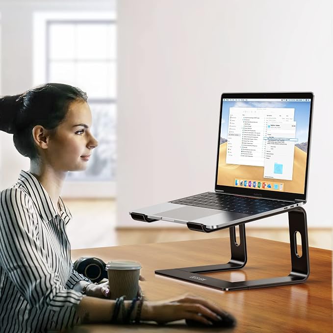 BESIGN LS03 Aluminum Laptop Stand, Ergonomic Detachable Computer Stand - Image 7