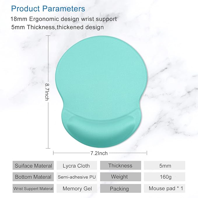 ITNRSIIET Ergonomic Mouse Pad - Image 5