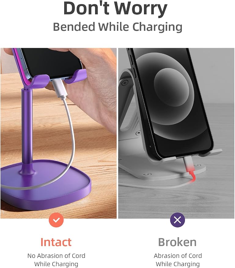 LISEN Cell Phone Stand Adjustable Phone Holer - Image 4