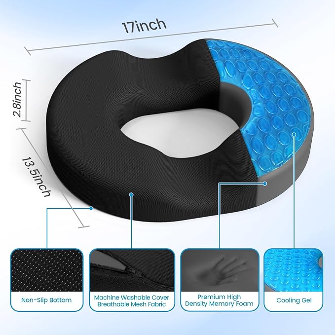 Donut Pillow Seat Cushion - Image 2