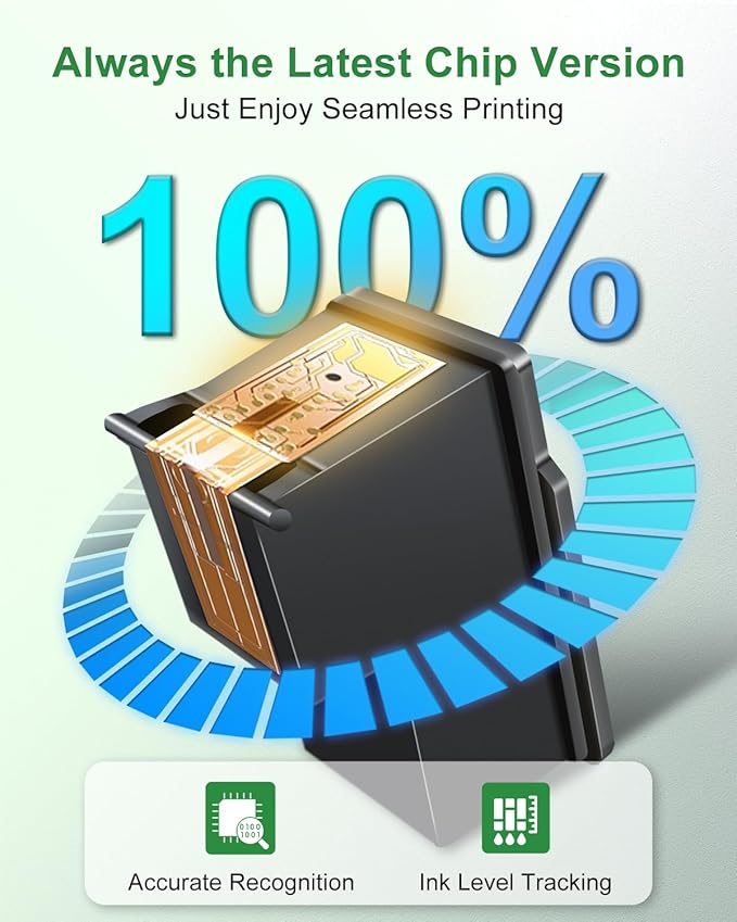 67XL Ink Cartridges Black Color Combo Pack Replacement for HP Ink 67 HP67XL 67 XL Compatible with DeskJet 2755e 2700 2700e 4155e 4100 Envy 6000 6055e 6455e Printer-DeskLoop Office