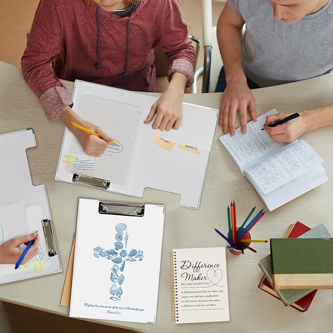 Lacama Blue Beach Christian Clipboard - Image 3