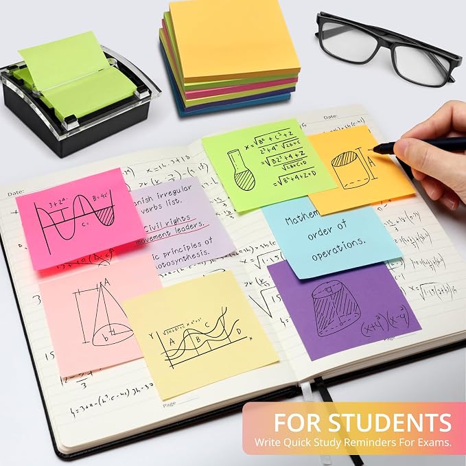 Pop Up Sticky Notes, 3x3 Inches Refills - Image 6