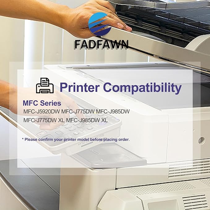 LC20E Super High Yield Ink Cartridge Set Replacement for Brother LC20EBK LC20EC LC20EM LC20EY LC20E XXL Ink Cartridges MFC-J5920DW MFC-J985DW MFC-J775DW MFC-J985DWXL Printer (2BK/C/M/Y, 5 Pack)-DeskLoop Office