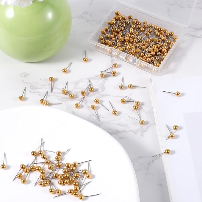 200pcs Map Push Pins, Map Tacks Round Head Map Pins - Image 3