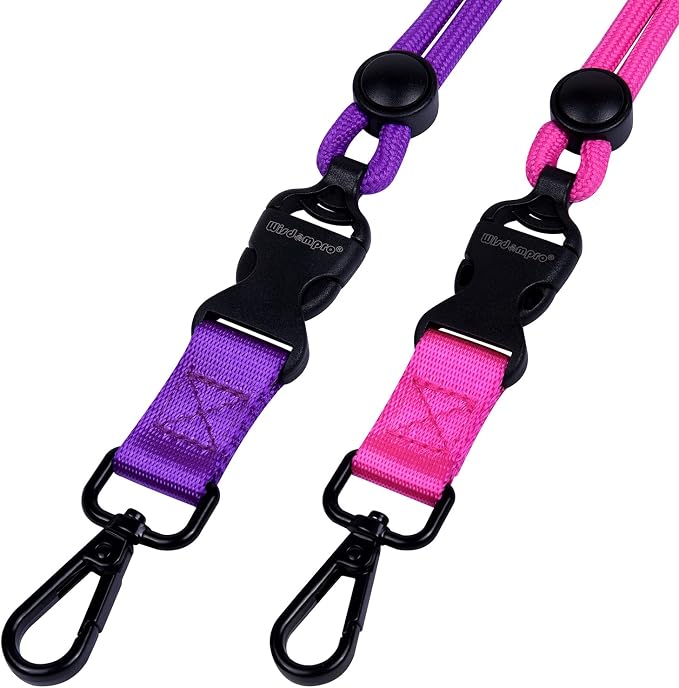 Wisdompro 2 Pack of 21 inch Durable Round Cord Heavy Duty Lanyard - Image 6