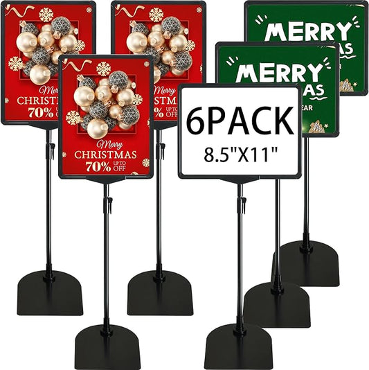 ONCEMORE Sign Holder, 8.5 x 11 Inch Sign Stand by ONCEMORE