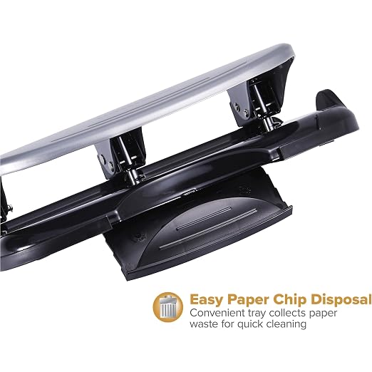 Bostitch Office PaperPro inPRESS 40 Reduced Effort 3-Hole Punch, 40 Sheets - Image 9