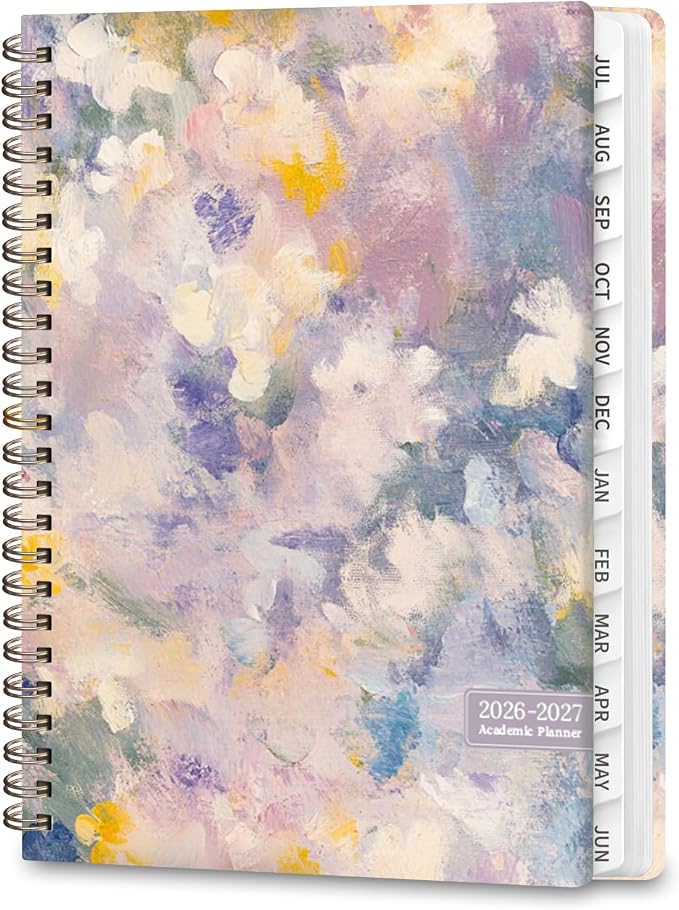 Planner 2026-2027, Weekly and Monthly Academic Year Calendar Planner, July 2026 by VALOME