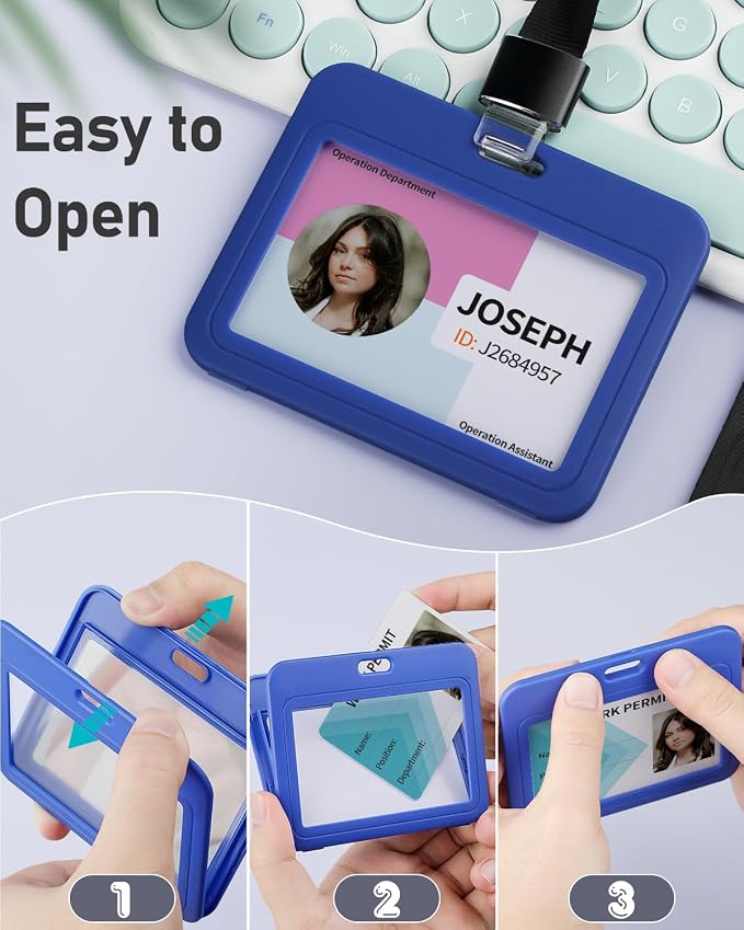 Uniclife 1 Pack ID Badge Holder - Image 5