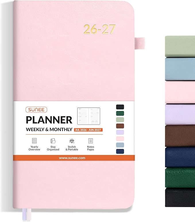 SUNEE 2026-2027 Pocket Weekly Planner by SUNEE